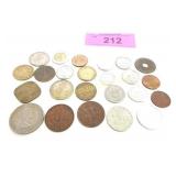 Collection of foreign coins