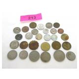 Collection of foreign coins