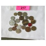 Collection of foreign coins