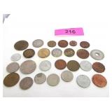 Collection of foreign coins