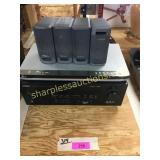 Yamaha receiver, speakers