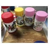 Kids character thermos collection
