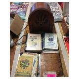 Thomas edition radio, cookbooks