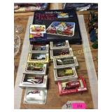 Chinese checkers, diecast models