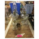 Antique Kerosene lanterns, fancy