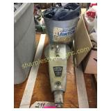 Parking meter, bucket, motorcyle cover