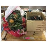 Xmas décor, tools, misc