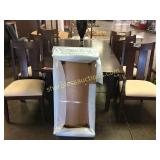 Dining Room Table, 6 chairs, w/leaves