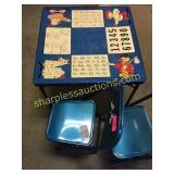 Kids table and chairs