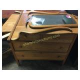 Antique dresser w/mirror