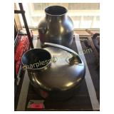 SS milker and pot