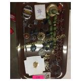 Costume Jewelry, some semi precious rings