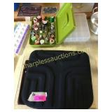 Thread box and cushion