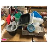 Mortice and Pestel, tupperware