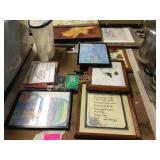 Picture Frames & books