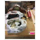 Clock, cables, electrical