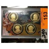 U.S. Presidential Mint $1 Coin Proof Set