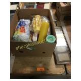 Candles, picture frame