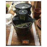 Ice cream maker, Rival crock grill