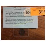 Civil War Indianhead cent
