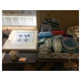 Picture, tupperware, misc