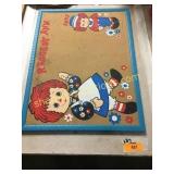 Raggedy Ann/Andy peg board