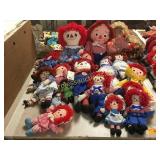Raggedy Ann/Andy dolls