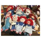 Raggedy Ann/Andy dolls