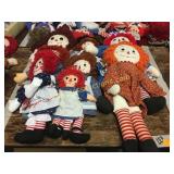 Raggedy Ann/Andy dolls