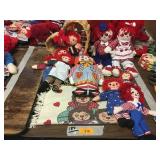 Raggedy Ann/Andy dolls