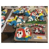 Raggedy Ann/Andy wall décor