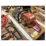 Husqvarna chain saw, light