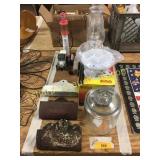 Oil lamps, Boss audio system, misc