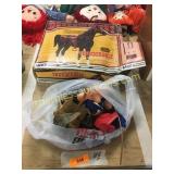 Thunderbolt horse set, toys