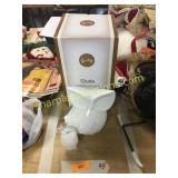 Scentsy vase, candle, misc