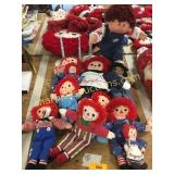 Raggedy Ann & Andy dolls