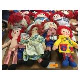 Raggedy Ann & Andy dolls