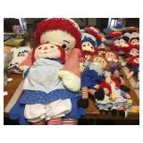 Raggedy Ann & Andy dolls