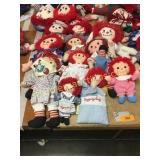 Raggedy Ann & Andy dolls