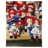 Raggedy Ann & Andy dolls