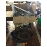 Stemware, platters, misc