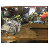 Blankets, masks, household items