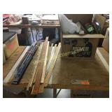 Yard sticks, windshield wipers, household items