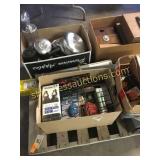 Pots & pans, cashbox, misc