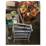 Pallet of baskets, household items