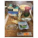 Ribbon, bowl, vase, misc