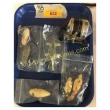 Fishing reel and lures