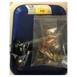 Fishing reel and lures