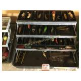 Tackle box, lures