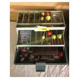 Tackle box, lures